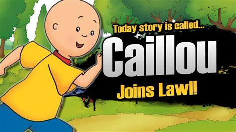 caillou caillou on youtube